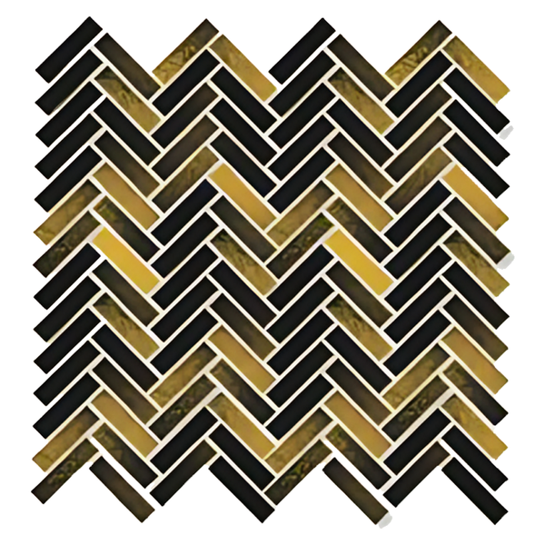 Black & Metallic Gold