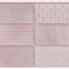 Rome Pink | Decor Tile