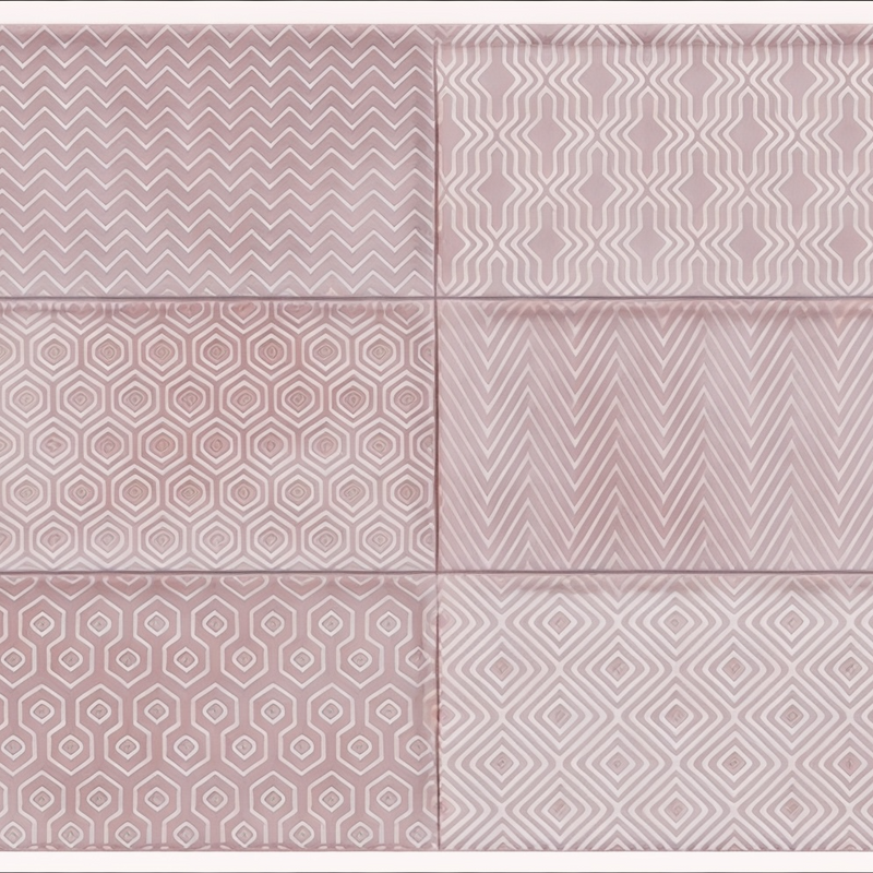 Rome Pink | Decor Tile
