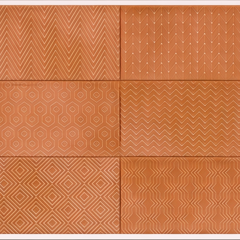 Rome Orange | Decor Tile