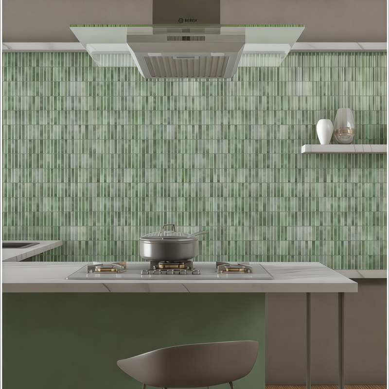 Kitkat Fern Green | Decor Tile