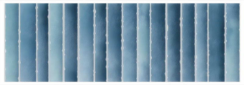 Kitkat Ink Blue | Decor Tile